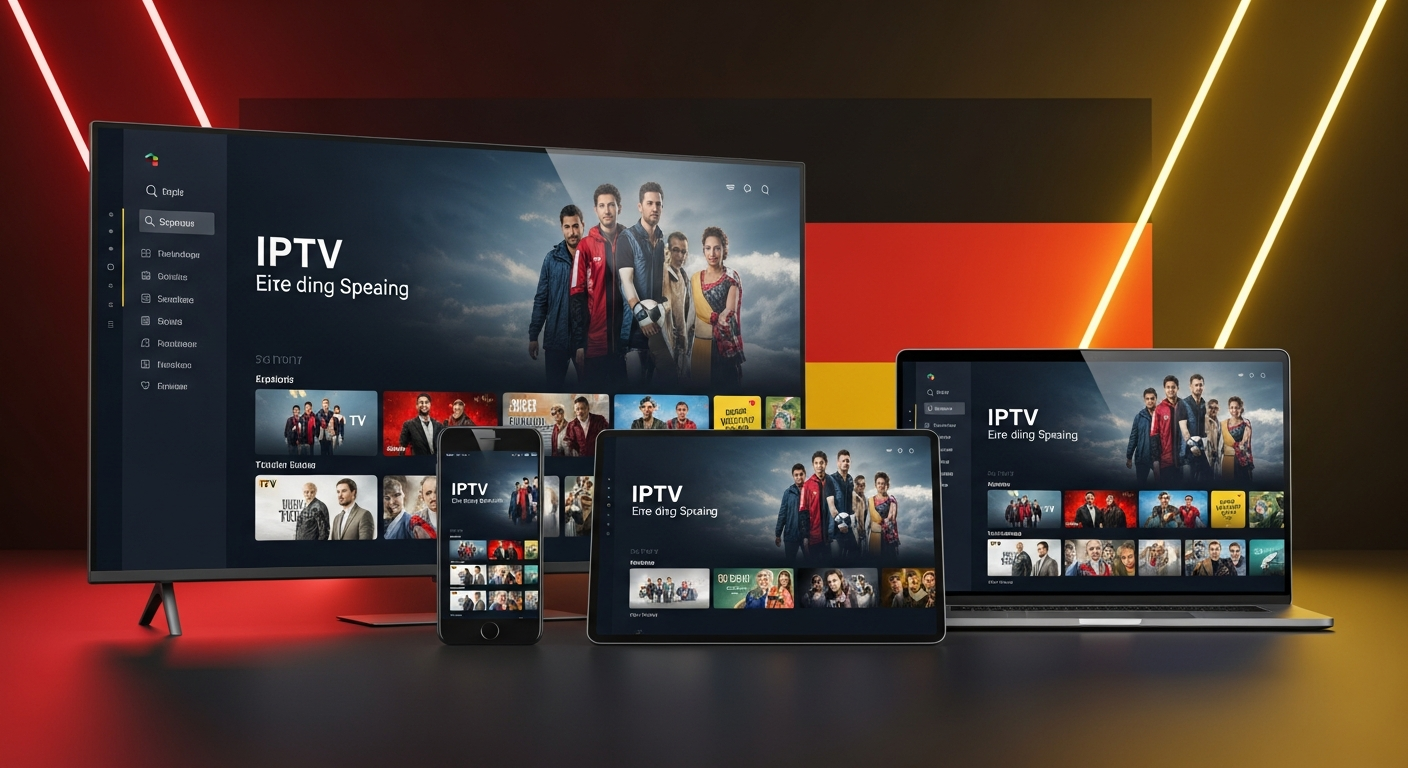 IPTV Streaming auf mehreren Geräten - Smart TV, Smartphone, Tablet und Laptop